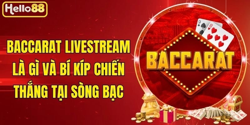 Baccarat Livestream Là Gì Và Bí Kíp Chiến Thắng Tại Sòng Bạc